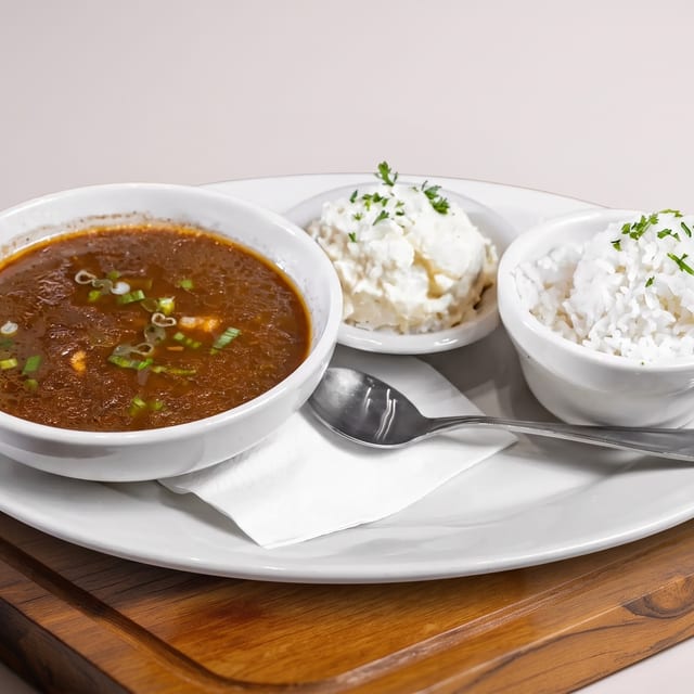 Seafood Gumbo.